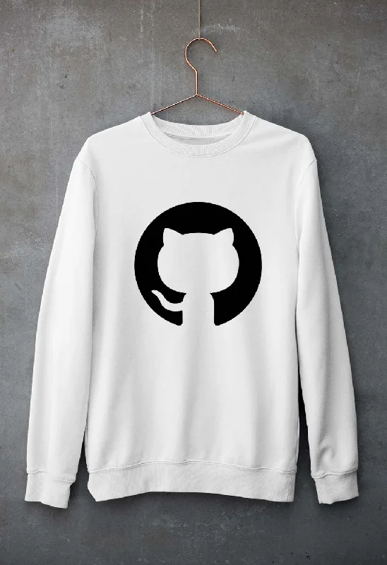 GitHub Unisex Sweatshirt for Men/Women Modern Hoodie Sweatshirt